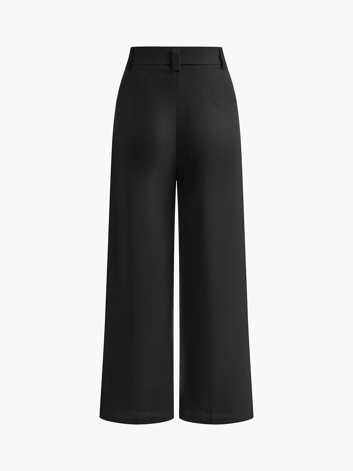 Tweedelige linnen set voor dames – Mouwloos vest en wijde broek